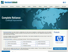 Tablet Screenshot of benchmarkinfo.com